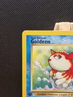 Pokemon TCG 1999 WOTC Jungle 1st Edition Goldeen 53/64 - Near Mint - Image 3