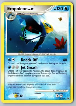 Pokemon: Empoleon Rare Platinum 26/127 LP+ - Image 1
