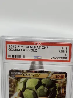 PSA 9 MINT POKEMON GENERATIONS GOLEM EX #46 HOLO - Image 3