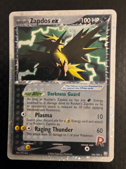 Rocket's Zapdos EX #106 Pokemon Team Rocket Returns - Image 1