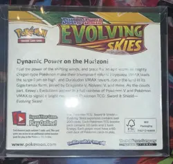 Pokemon Sword & Shield Evolving Skies Booster Box 36 Packs FACTORY - Image 3