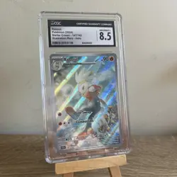 RABOOT Full Art Illustration Rare Holo: Pokemon Stellar Crown 147/142 CGC 8.5 - Image 1