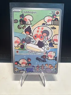 Clobbopus 207/191 Illustration Rare 2024 Pokemon Surging Sparks Full Art Card NM - Image 1