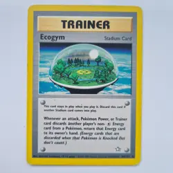Ecogym 84/111 Rare Neo Genesis Pokemon Card WOTC 2000 MP - Image 1