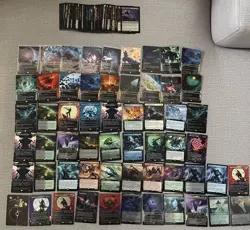 MTG Magic the Gathering Rare/Mythic Card Lot Foil And Regular Mix Lot Of 135 EOE - Image 1