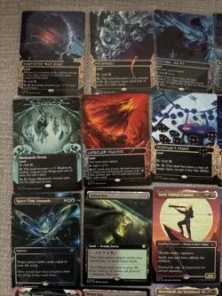 MTG Magic the Gathering Rare/Mythic Card Lot Foil And Regular Mix Lot Of 135 EOE - Image 2