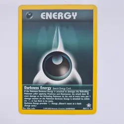 Darkness Energy 104/111 Rare Neo Genesis Pokemon Card WOTC 2000 LP - Image 1
