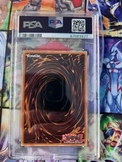 Yugioh PSA 10 GEM MINT Red-Eyes Black Dragon MGED-EN003 Maximum Gold El Dorado - Image 2