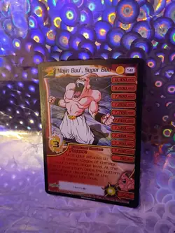 2003 Score CCG - TCG, 3 Star DBZ Card, Majin Buu Super Buu, Limited Edition - Image 2