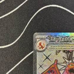 Charizard ex (Full Art) Pokemon Card TCG 215/197 SV-Obsidian Flames Holo - Image 2
