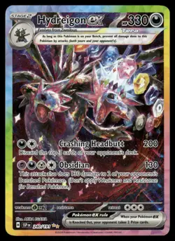 Pokemon Cards Hydreigon ex 240/191 Surging Sparks Special Illustration Rare NM - Image 1
