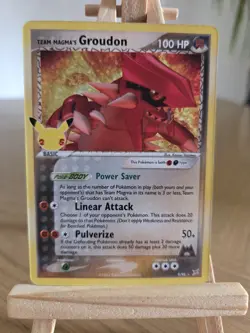 Pokemon Card Team Magmas Groudon 9/95 Celebrations Classic Collection - LP - Image 1