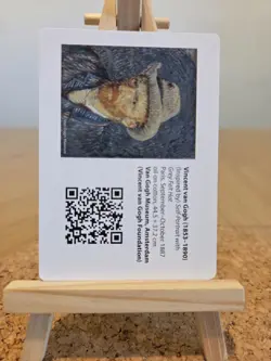 Pokemon x Van Gogh Museum QR Code Card (Does Not Come With Pikachu) - Image 1