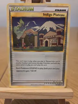 86/102 Indigo Plateau Uncommon: Pokemon Trading Card Game HGSS-04 Triumphant - Image 1