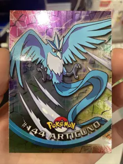 Topps -Series 3- Pokemon TV Animation Edition Card #144 Articuno -FOIL - Image 1