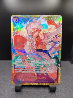 Monkey.D.Luffy OP05-119 SEC One Piece TCG English Card Mint - Image 1