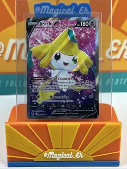Jirachi V #170 Ultra Rare Full Art Pokemon TCG SWSH Astral Radiance LP - Image 1