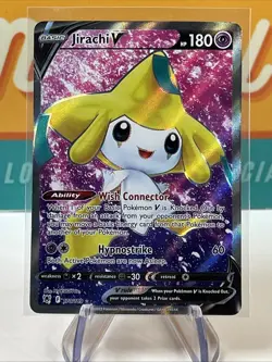 Jirachi V #170 Ultra Rare Full Art Pokemon TCG SWSH Astral Radiance LP - Image 3