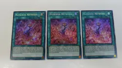 3x 1ST EDITION NUMERON NETWORK SPELL CARD BLAR-EN026 SECRET RARE YUGIOH UNPLAYED - Image 1