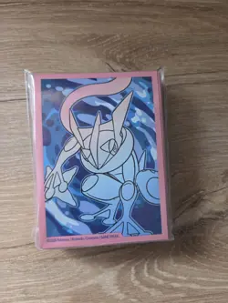 Pokemon Tcg Chaos Rising Mega Greninja Etb Deck Sleeves 65 Count Brand New - Image 1