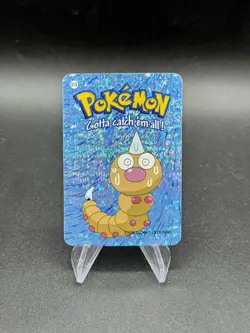 Weedle Holo Pokemon Vintage 2000 Vending Prism Sticker Nintendo Rare - Image 1