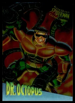 1995 Fleer Ultra Spider-Man Clear Chrome Dr. Octopus #1 - Image 1