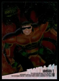 1995 Fleer Ultra Spider-Man Clear Chrome Dr. Octopus #1 - Image 2