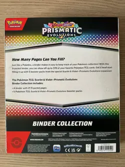 Pokemon TCG Scarlet & Violet Prismatic Evolutions Binder Collection - Sealed - Image 2