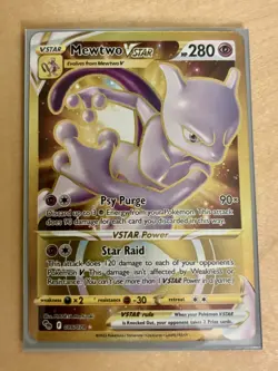 Pokemon: Pokemon Go Mewtwo VSTAR 86 Secret 086/078 - Image 1