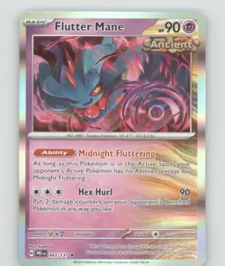FLUTTER MANE 043/131 HOLO RARE SV: PRISMATIC EVOLUTIONS POKEMON HOLO NEAR MINT - Image 2