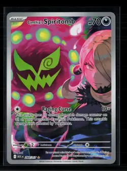 Pokemon 2026 Mega Evolution – Ascended Heroes Cynthia's Spiritomb #244/217 - Image 1