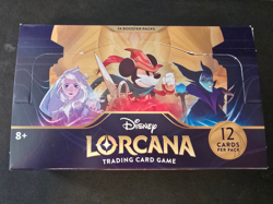Disney Lorcana The First Chapter Booster Box Sealed 1st PRINT Wave One - Image 1
