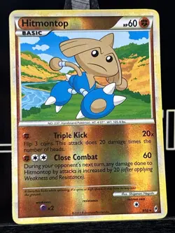 Hitmontop 8/95 Reverse Holo Call Of Legends Rare Pokemon Card - Image 3