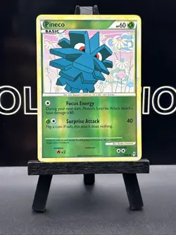 Pineco 68/95 Reverse Holo HeartGold SoulSilver Call of Legends Pokemon Card - Image 2