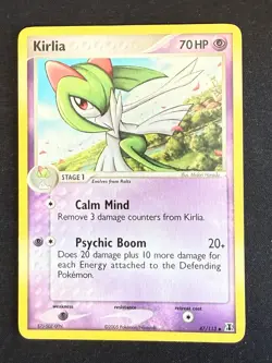 KIRLIA 47/113 EX DELTA SPECIES ENGLISH POKEMON CARD TCG - Image 1