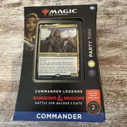 Magic The Gathering Commander Legends Battle For Baldur's Gate Party Time Sealed - Image 1