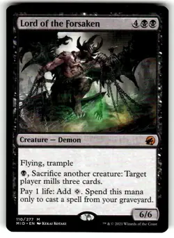 Lord of the Forsaken Innistrad: Midnight Hunt Regular MTG - Image 1