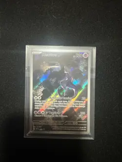 Mewtwo SVP052 Scarlet & Violet 151 Illustration Rare Promo Pokemon Card NM - Image 1