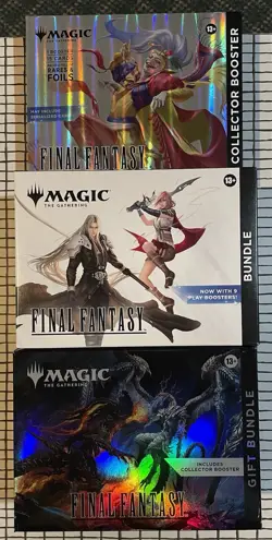 MTG Final Fantasy Gift Bundle + Bundle + Omega LOT - Image 1