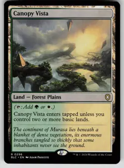 Canopy Vista Normal R Commander: Bloomburrow 296 NM - Image 1