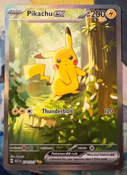 Pokemon Pikachu ex 276/217 Ascended Heroes SIR Special Illustration Rare! - Image 1