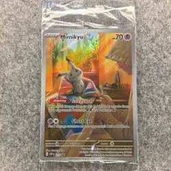 Pokemon SV Black Star Promos Mimikyu Brand New Sealed Promo #75 - Image 1