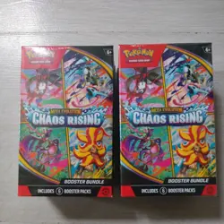 2x Pokemon Tcg Chaos Rising Booster Bundle New Sealed - Image 1