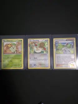 Pokemon TCG Chikorita, Fletchling & Wally Generations - Radiant Collection - Image 1