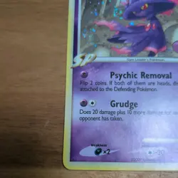 Mismagius GL Holo Rare Holo Rising Rivals 10/111 HP Pokemon TCG - Image 4