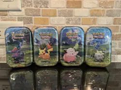 4x Pokemon TCG Ascended Heroes Mini-Tin w/ 8 Packs NEW SEALED - Image 1