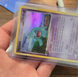 Pokemon TCG Wynaut EX Power Keepers 70/108 Reverse Holo English 50HP 2007 - Image 2