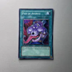 Pot of Avarice EEN-EN037 1st Edition Super Rare Yugioh - Image 1