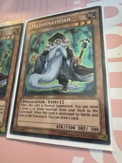Yu-Gi-Oh! TCG Mathematician DRLG-EN023 1st Edition NM - Image 2