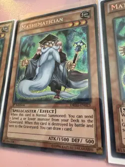 Yu-Gi-Oh! TCG Mathematician DRLG-EN023 1st Edition NM - Image 3